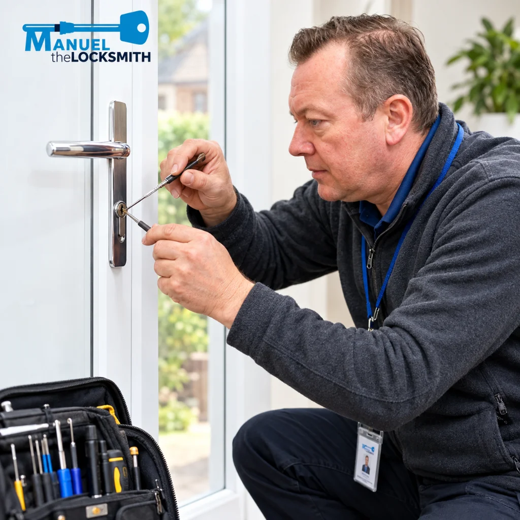 Broken key extraction from a door lock in Staines-upon-Thames